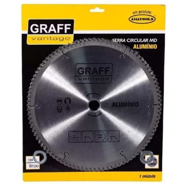 SERRA CIRCULAR MD ALUMINIO GRAFF VANTAGE - Imagem 2