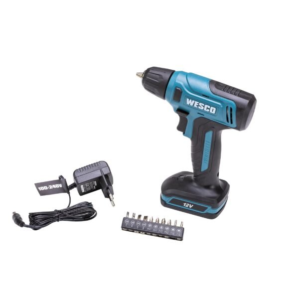 PARAFUSADEIRA A BATERIA 12V WESCO - Imagem 2