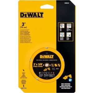 DISCO CORTE DIAMANT 3 X 3/8 MULTIMATERIAL DEWALT