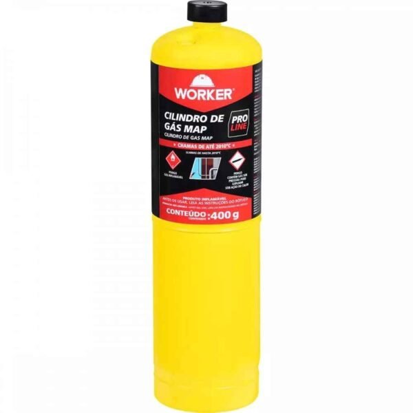 CILINDRO GAS MAPP PRO 400GR WORKER