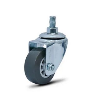 ROD.GIR.210 C/ESPIGA E RODA EM PVC C/PP-FURO PAS.CZ COLSON