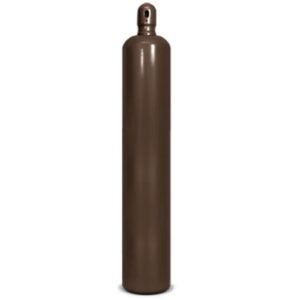 CILINDRO ARGONIO MARRON 50LT C/ VALV. E CAP GALZER