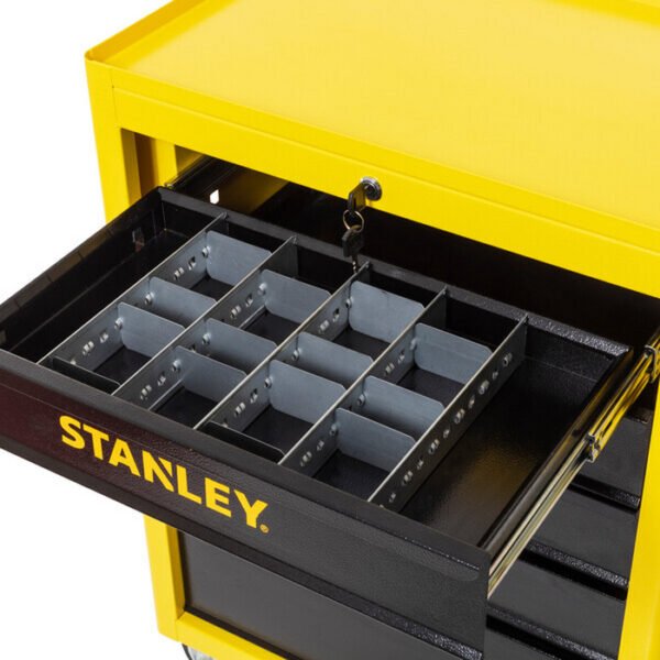 CARRINHO FECHADO FERRAME NTAS C/ 5 GAVETAS STANLEY - Imagem 2