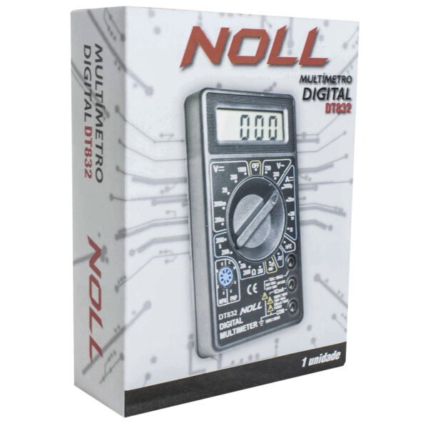 MULTIMETRO DIGITAL DT832 NOLL - Imagem 2