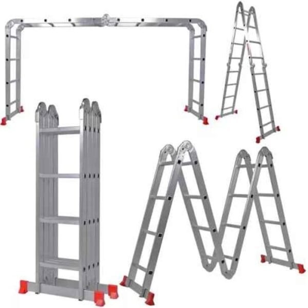ESCADA 8 EM 1 ART ALUMINIO 4X4 WORKER