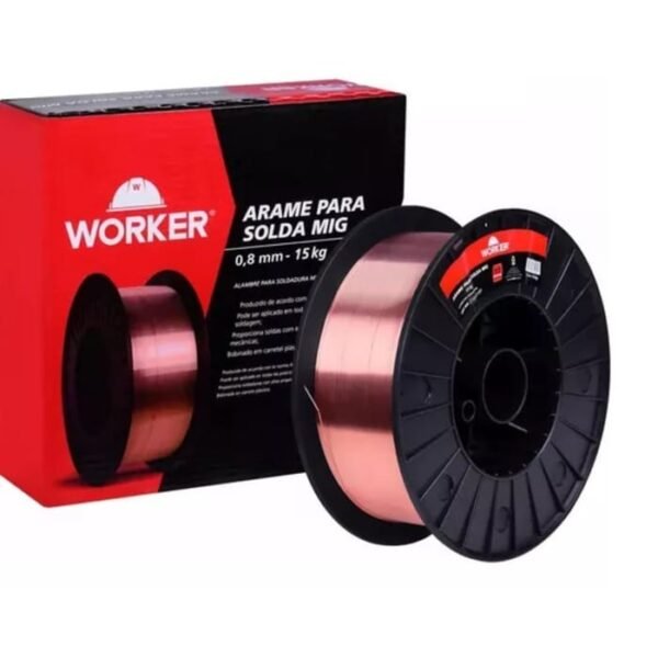 ARAME MIG 0,8MM 15KG WORKER