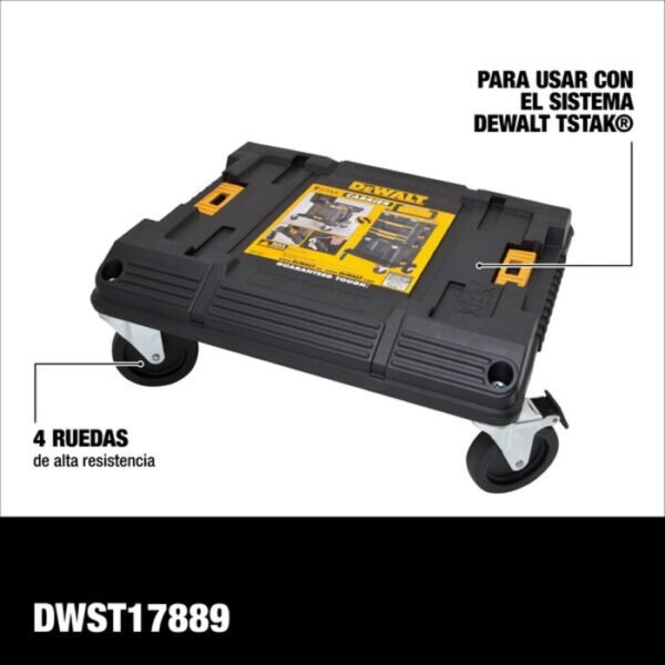 BASE COM 4 RODAS TSTAK DEWALT - Imagem 2