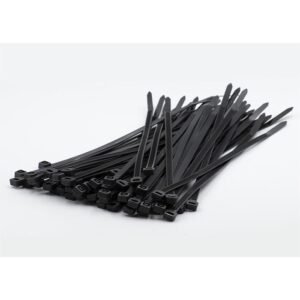 ABRACADEIRA DE NYLON PRETA 100PC 280 X 4,6MM FERRARI