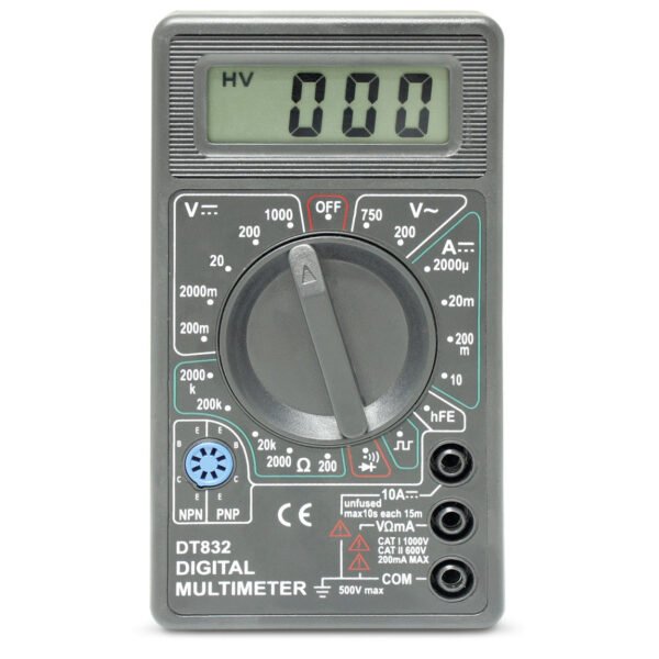 MULTIMETRO DIGITAL DT832 NOLL