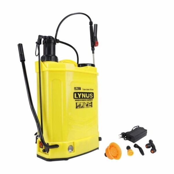 PULVERIZADOR BATERIA E MANUAL 20 LTS PL-20B  LYNUS - Imagem 2