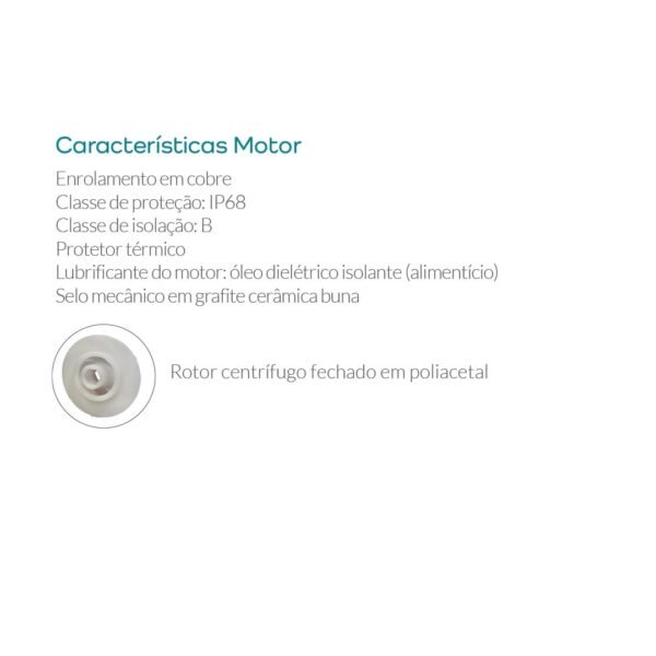 MB SUB.CENTRIFUGA P/AGUA 3'' 3QJD(N) 2/7 1/3 HP MON 220V PDR - Imagem 2