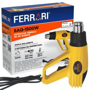 SOPRADOR TERMICO AR QUENTE 1500W 220V FERRARI