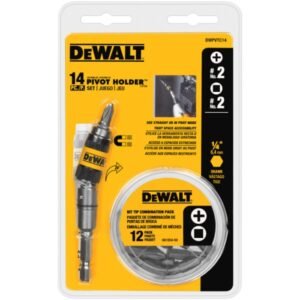 ADAPTADOR ANGULAR P/PARA FUSADEIRA 14PCS DEWALT