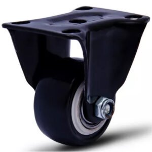 ROD.FIXO 312 PRETO PL 80X105 RODA BP C/ ROL.ESF.PRETA COLSON
