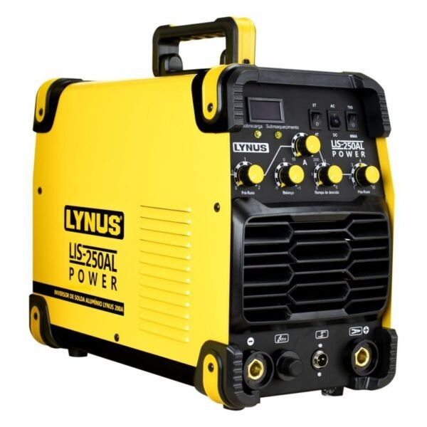 INVERSOR DE SOLDA ALUMINIO POWER 220V LIS-250AL LYNUS - Imagem 4