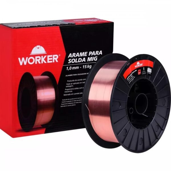 ARAME MIG 1,0MM 15KG WORKER