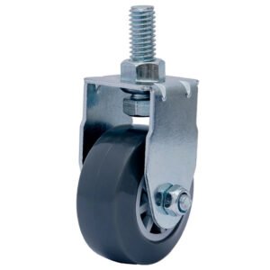 ROD. FIXO 2 C/ ESPIGA E RODA PVC - FURO PASSANTE COLSON