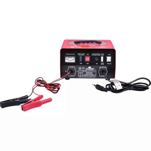 CARREGADOR BATERIA CB13S 220V - WORKER