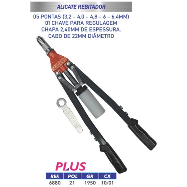 ALICATE REBITADOR 21 PLUS LOTUS 5006880