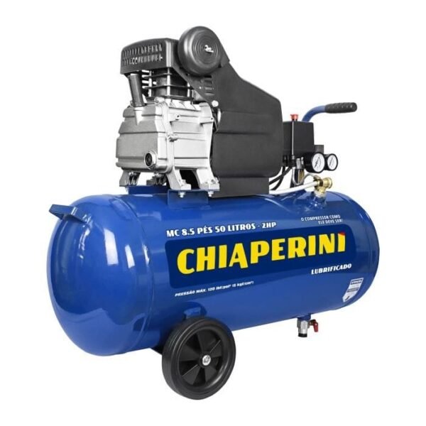 MOTOCOMPRESSOR 8,5 50L 2HP 220V CHIAPERINI - Imagem 2