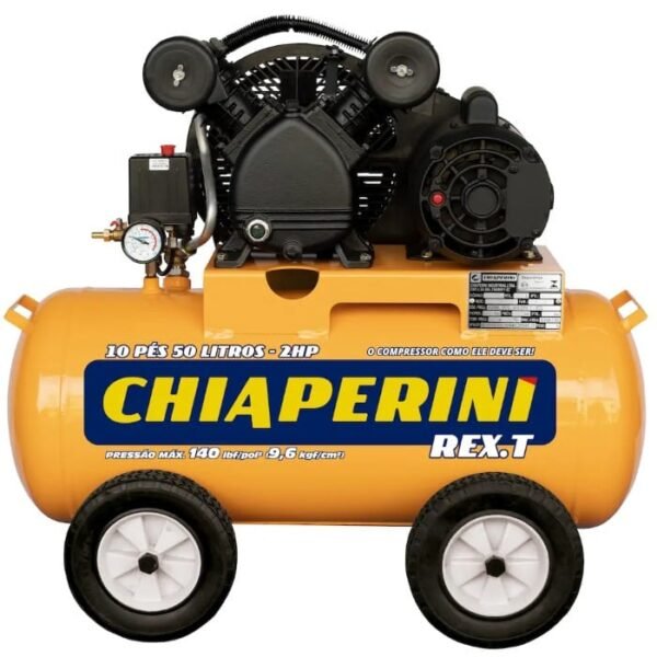 COMPRESSOR AR 10PES 50L REX 2HP 220/380V CHIAPERINI